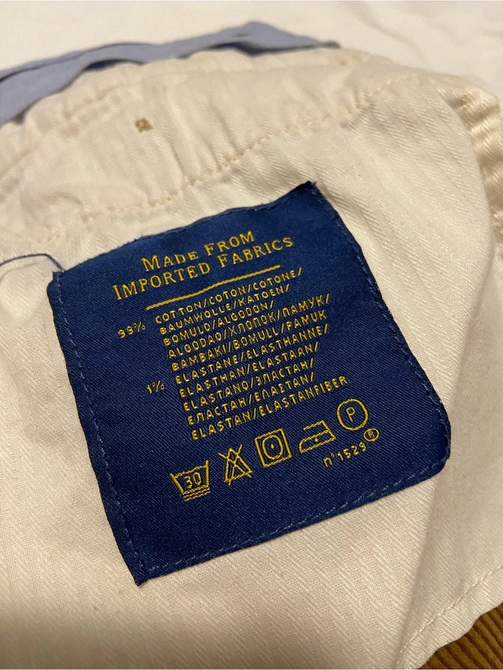 Polo by Ralph Lauren Brown Classic Fit Corduroy Men’s Pants Size 32/30